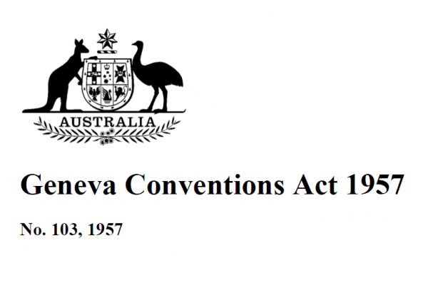 Geneva Conventions Act 1957
