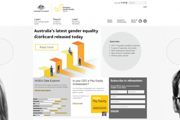 Weblink – Workplace Gender Equality Agency