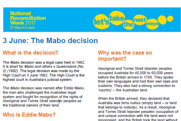 Mabo decision