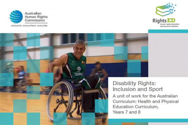 Lesson Plan - Disability Rights, Inclusion and Sport