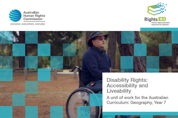Lesson Plan - Disability Rights, Accessibility and Liveability 